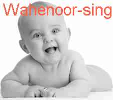 baby Wahenoor-singh